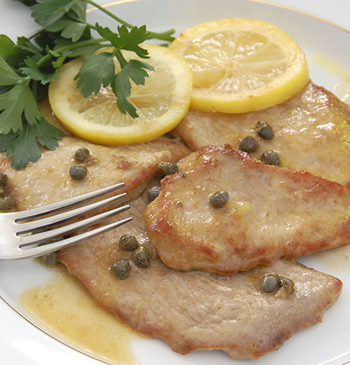 Scaloppine di Vitello al Limone