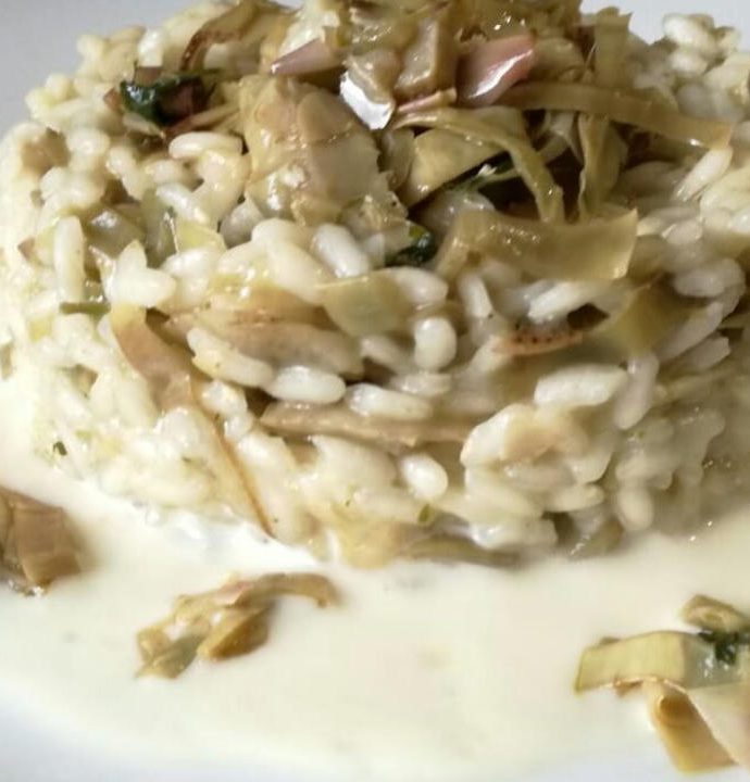 Risotto con Carciofi