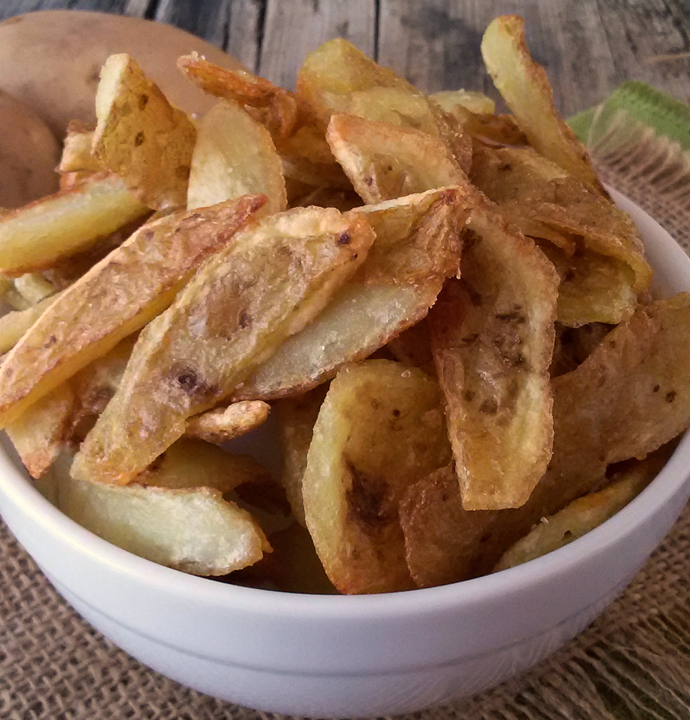 Bucce di patata in pastella fritte