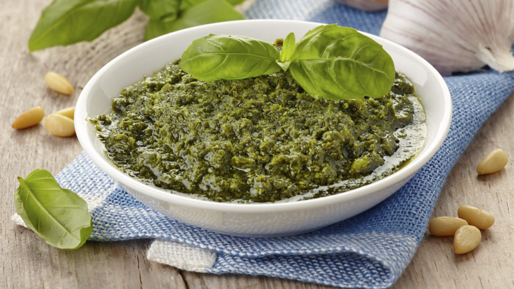 Pesto Alla Genovese Con Frullatore Non Ossidato